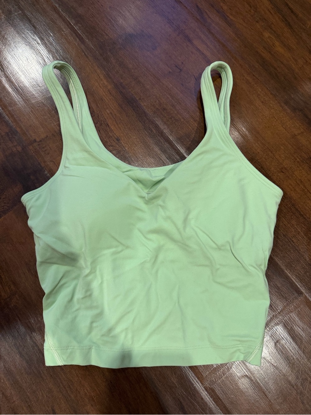 lululemon athletica green align tank size 4